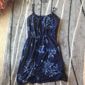 Old Navy Dresses - Old Navy Blue Coral Summer Dress Medium Tall Old Navy Dresses - Old Navy Blue Coral Summer Dress Medium Tall
